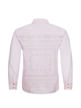 Fawn Piping Scarf Blouse