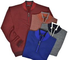 562 Marcello Brick Exclusive Quarter Zip