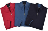 776M Chiari Cotton Zip Mock