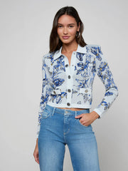 Osiris Jacquard Collared Cardi