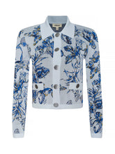 Osiris Jacquard Collared Cardi