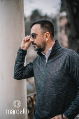 942 Bodrum Slate Quarter Zip