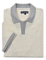 968 Wheat Knit Texture Giovanni Collar