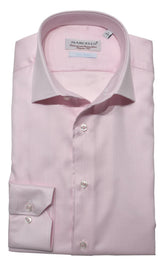 DS100P Pink Fine Piquet Dress Shirt