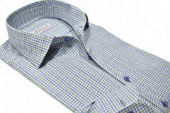 DS122 Plum/Green Fine Plaid