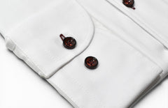 DS127 7 Ruby Tonal White Shirt