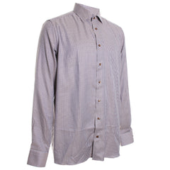 Brown Houndstooth Shirt