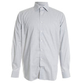 Eton Coffee Printed Dress Shirt