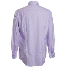 Eton Purple Check Twill Shirt