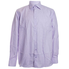 Eton Purple Check Twill Shirt