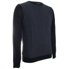 Textured Crew Neck Sweater