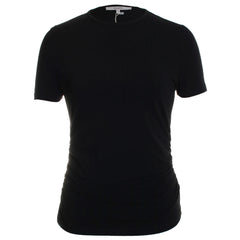 Ruched Crew Neck Top