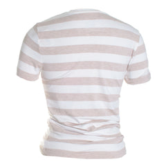 Soft Touch Stripe Short Sleeve Crewneck