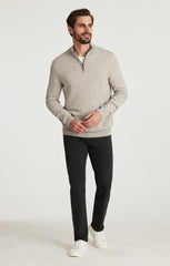 Courage Straight Leg Pants in Charcoal Diagonal