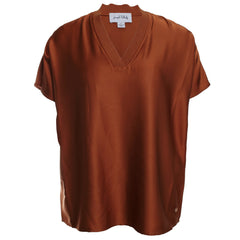 Satin Boxy Top