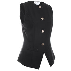 Heavy Knit Fitted Vest