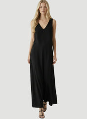 Suprima Cotton Interlock V-Neck Tank Maxi Dress