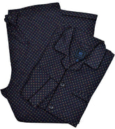 MP004 Black Multi Neat Pajama