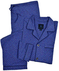 MP005 Navy Multi Neat Pajama