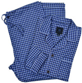 MP10 Indigo Plaid Pajama