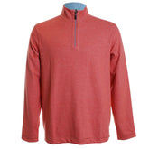 Melange Coral Reversible 1/4 Zip