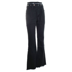 Double Waist Band Denim Jean