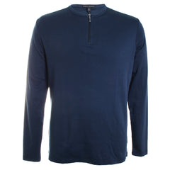 Georgia Long Sleeve Zip Henley