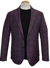 SC104 Marcello Italian Mauve Plaid