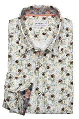 W002 Cocoa Floral Paisley