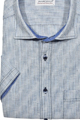 W005S Brushed Ocean Sport Shirt