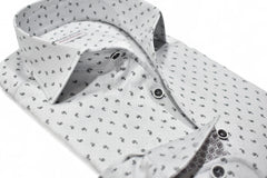 W107 Black Mini Paisley