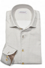 W110 Tan Linked Square
