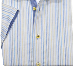 W179S Cotton/Linen Pastel Stripe