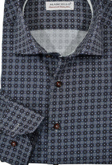 W745 Burst Charcoal Medallion