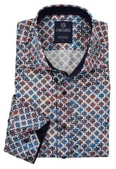W758 Diamond Mosaic Sport Shirt