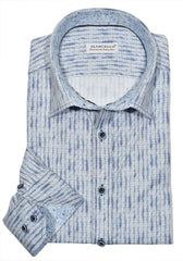 W805 8 Way Stretch Indigo Snakeskin
