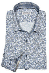 W807 8 Way Stretch Slated Paisley XX