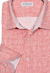 W813 8 Way Stretch Cracked Red