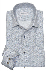 W841R Roll Collar Micro Floral