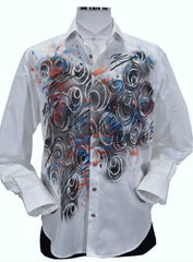 W863 Luvre Museum Painted Shirt