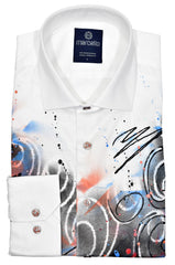 W863 Luvre Museum Painted Shirt