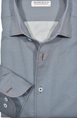 W891R Roll Collar Emerald Medallion