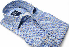 W8987R Barney Print Stretch Shirt