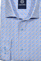 W8988R Plaid Star Stretch Cotton