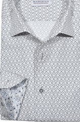 W948R Night Burst Roll Collar Shirt