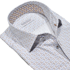 W966R Open Diamond Shirt