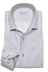 W966R Open Diamond Shirt