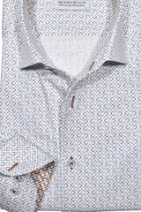W966R Open Diamond Shirt