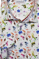 W995 Tropical Mural Sport Shirt