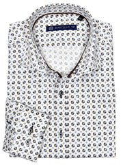 WM126 Slim Fit Soho Medallion Shirt